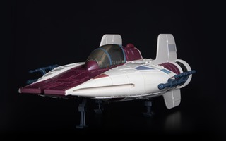 Star Wars vintage A-Wing fighter Droids