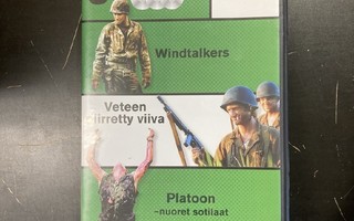 Windtalkers / Veteen piirretty viiva / Platoon 3DVD