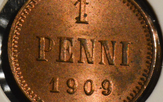 1 Penni 1909 leimakiilto A30