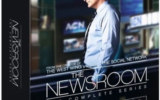 The NEWSROOM - The COMPLETE SERIES  -   (9 disc) DVD boxi 