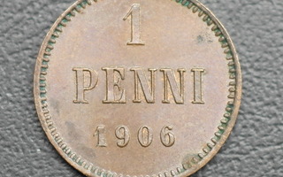 1 penni 1906  #990