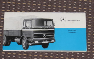 1964 Mercedes-Benz kuorma-autot esite - suom  - 24 sivua