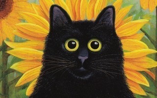 Vicky Mount: Musta kissa ja auringonkukat