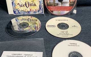 4 X VÄRTTINÄ CDS  (VIPINÄVEET...) LOCAL OFF
