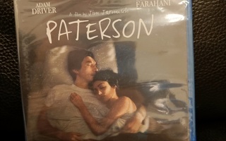 Paterson (2016) Blu-ray ohj. Jim Jarmusch