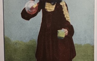 Pikkuleidi puhaltelee saippuakuplia, p. 1904