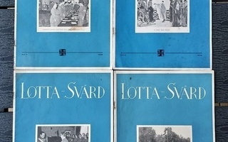 Lotta-Svärd lehtiä 11 kpl vuosi 1938