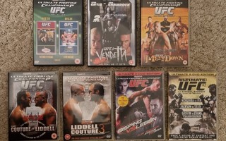 DVD-setti: 7 kpl UFC 33,34,40,43,52,57,89,92