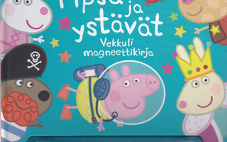 Pipsa ja ystävät Vekkuli magneettikirja