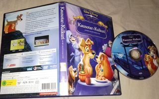 DVD Kaunotar ja kulkuri FI Disney