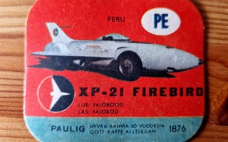 Pauli kahvikortti XP-21 Faijabird