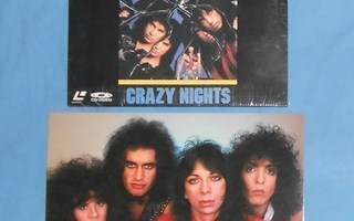 KISS : Avaamaton VideoDisc "Crazy Nights" Japan'88  (+bonus)
