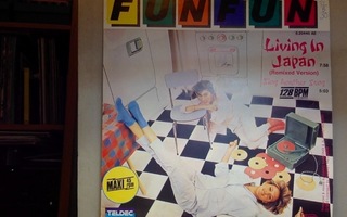 FUN FUN  ::  LIVING IN JAPAN  ::  VINYYLI LP   1985 !