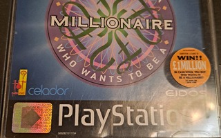 Ps1 Who wants to be a millionaire black label cib videopeli