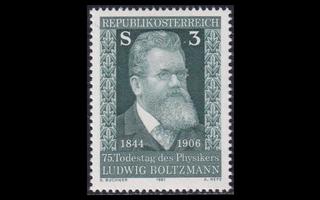 Itävalta 1677 ** Fyysikko Ludwig Boltzmann (1981)