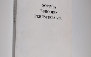 Sopimus Euroopan perustuslaista