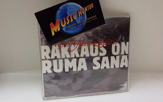 ISMO ALANKO SÄÄTIÖ - RAKKAUS ON RUMA SANA CDS