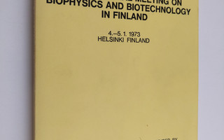 Proceedings of the first National meeting on biophysics a...