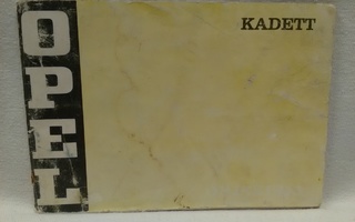 Opel Kadett ohjekirja v.1979