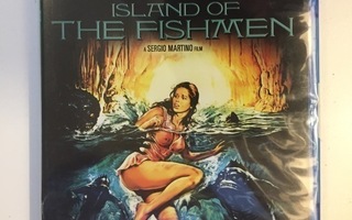 Ihmislaboratorio - The Island Of The Fishmen (Blu-ray) UUSI