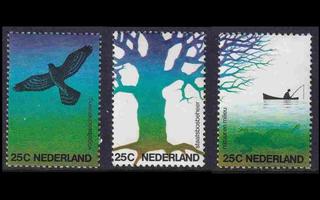 Alankomaat 1023-5 ** Luonto ja ympäristö (1974)