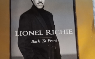 2 LP-LEVYN KANSIO : LIONEL RICHIE : BACK TO FRONT