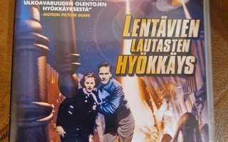 Lentävien Lautasten Hyökkäys (1956/1984) DVD R2-Suomi