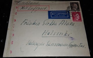 Natsi Saksa Hitler kuori Suomeen 1942 PK450/18