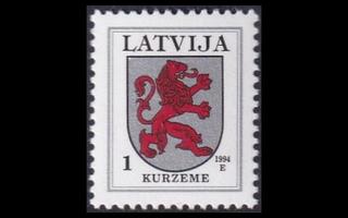 Latvia 371A_I ** Käyttösarja vaakuna 1 S -94 (1994)