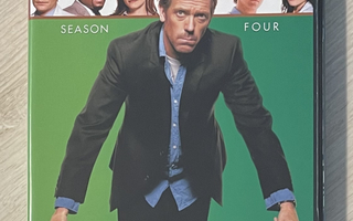 House: Kausi 4 (4DVD) Hugh Laurie (UUSI)