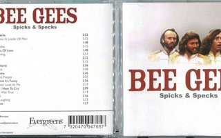 BEE GEES . CD-LEVY . SPICK & SPECKS