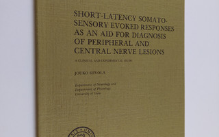 Jouko Siivola : Short-latency Somato-sensory Evoked Respo...