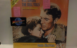 YOUNG - FOR WHOM THE BELL TOLLS / OMAR KHAYYAM SOUNDTRACK LP