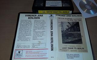 Viimeinen Juna Berliiniin - SFX VHS/DVD-R (Harley & Mariann)