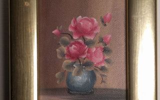 Vaito Nurminen - pieni kukkamaalaus