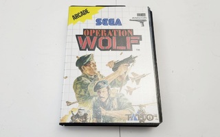 Sega Master System - Operation Wolf UUSI