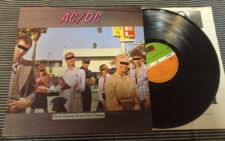 AC/DC Dirty Deeds Done Dirt Cheap LP