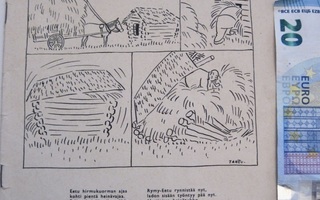 VANHA Sarjakuvalehti Rymy-Eetun Mätkäykset 1948
