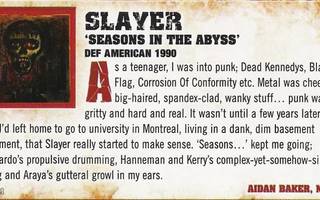 Slayer: 5 – Seasons in the Abyss • LUE MERKITYS