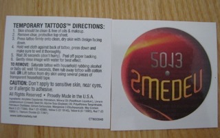 Tilapäinen tatuointi Sweden 2013