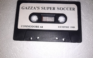 Gazza's Super Soccer Commodore 64 videopeli