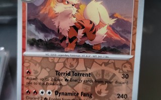 Arcanine mew 59/165 reverse