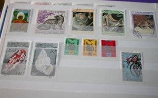Laos postimerkkierä 1980-90