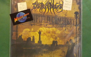 DERANGED - PLAINFIELD CEMETERY - INSERT FRA 2022 EX-/M- LP