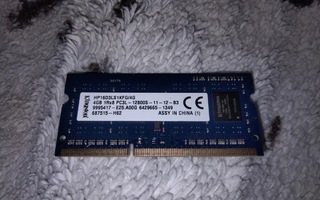 Muisti - DDR3 - So-Dimm - (Kannettavaan.) 8Gigaa