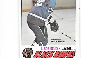 1977-78 OPC #14 J.Bob.Kelly Chicago Blackhawks