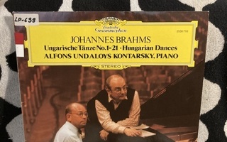 Johannes Brahms - Alfons Und Aloys Kontarsky – Ungarische LP