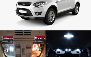 Ford Kuga / Escape (MK1) Sisätilan LED -muutossarja 6000K