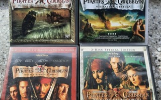 Pirates of Caribbean 4 kpl