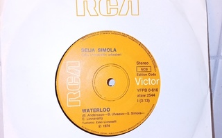 7" single Seija Simola : Waterloo (  SIS POSTIKULU )